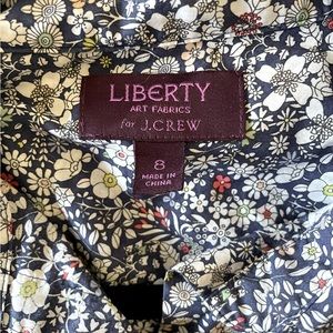J. Crew Liberty Button Down Blouse